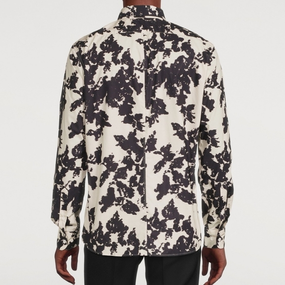 DRIES VAN NOTEN Curle Printed Long-Sleeve Shirt - Picture 3 of 8